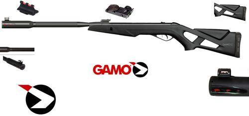 GAMO WHISPER FUSION AIR RIFLE shoots 1295 FPS WITH PBA PELLETS R3999.95
