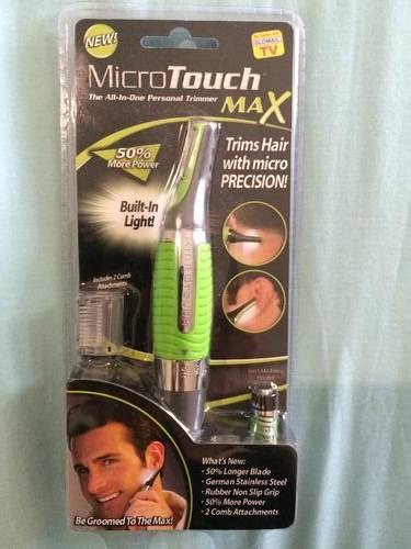 AS SEEN ON TV - GLOMAIL - MICRO TOUCH MAX ALL IN 1 PERSONAL TRIMMER FOR MEN
