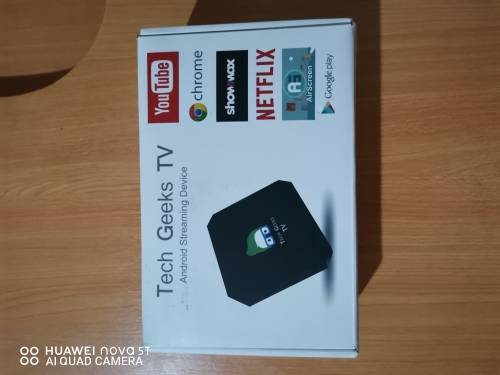 Tech Geeks 4K Android TV Box+Wireless Keyboard+DSTV Now & Netflix