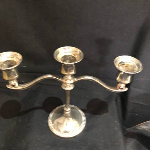 Candle holder silver plated(MIS2/35)