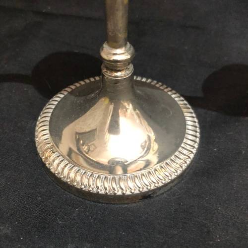Candle holder silver plated(MIS2/35)