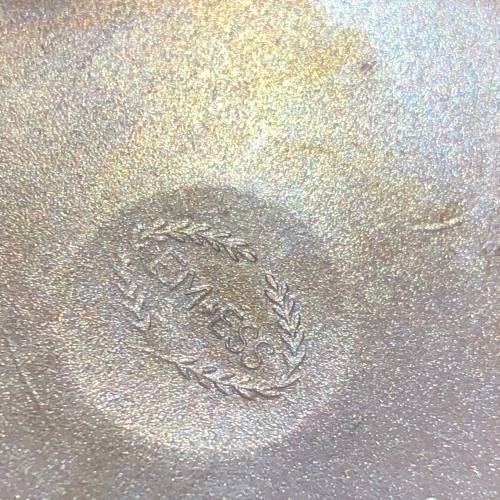Goblets tray silver plated