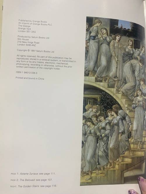 Book Art The Pre-Raphaelites