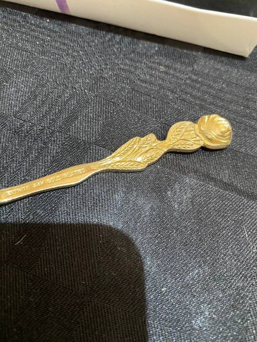 Cake forks Eetrite gold plated(B)