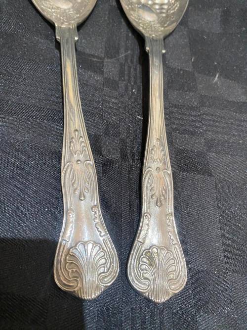 Salad servers Kings pattern(E)