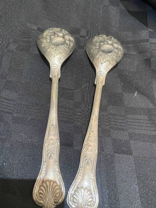 Salad servers Kings pattern(E)