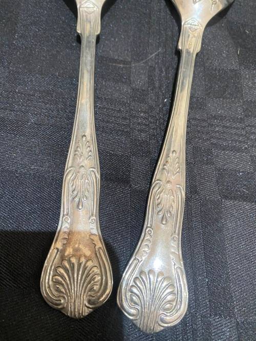 Salad servers Kings pattern(E)
