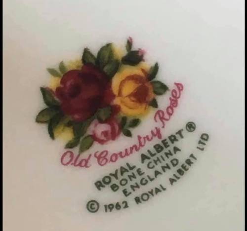 Royal Albert Old Country Roses Plate