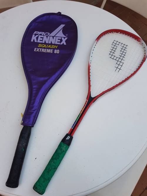 2 X SQUASH RAQUETS