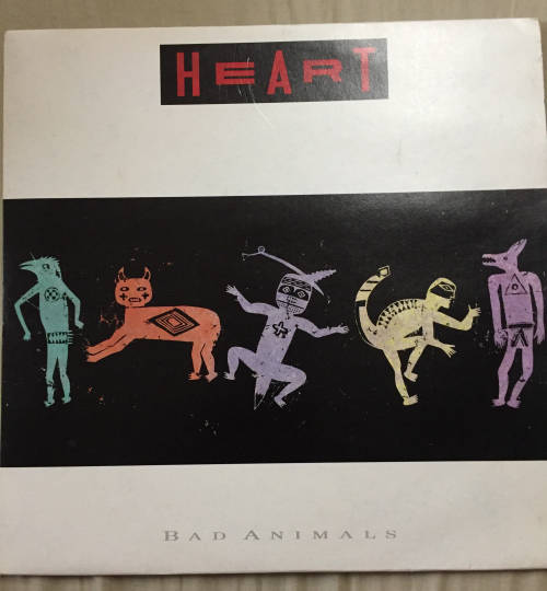 Heart - Bad Animals Vinyl Lp