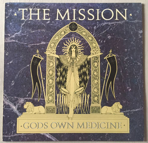 The Mission - Gods Own Medicine - UK Vinyl Record