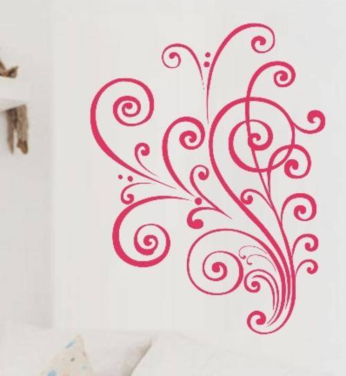VINYL DECAL - FLOURISH - WALL ART