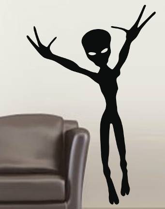 VINYL DECAL - ALIEN 3 - WALL ART - CHOOSE COLOUR