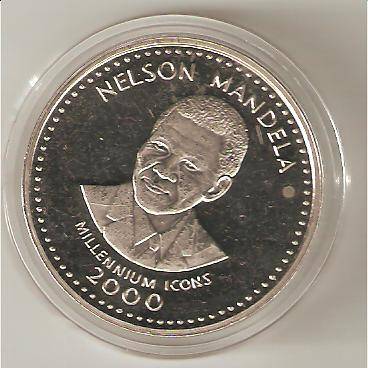 NELSON MANDELA MILLENNIUM ICON 2000 INCASED