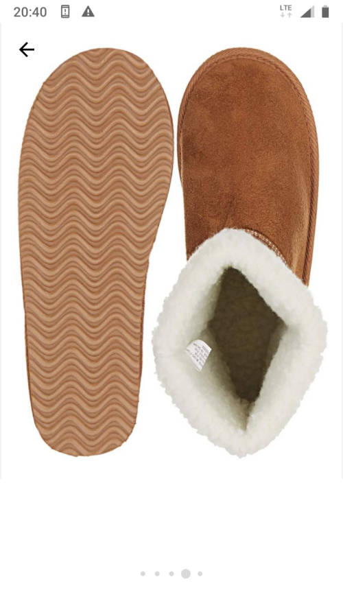 Fleece winter snow boots by Cuddle Up