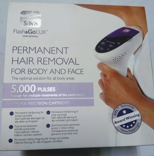 Pulsed light permanent hair removal system