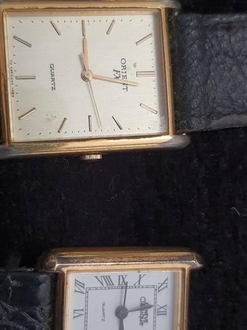a JOBLOT OF WOMANS WATCHES SOLD AS IS NOT TESTED
