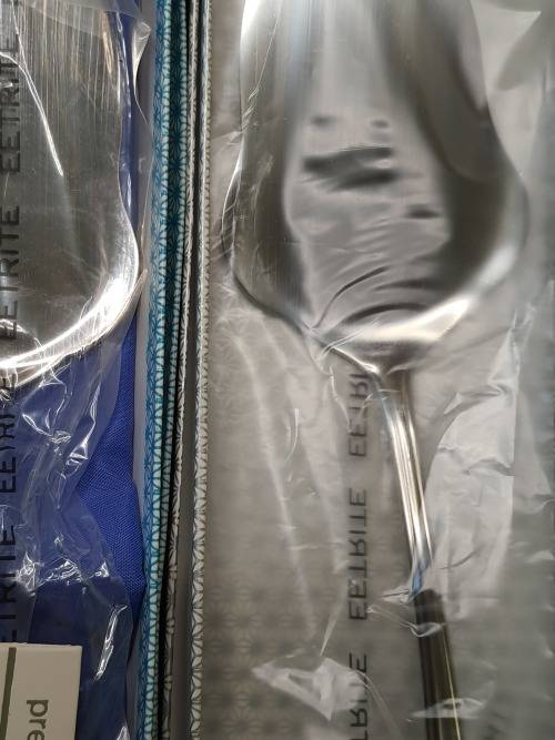 A COLLECTION OF EETRITE SILVERPLATED AND STAINLESS STEEL CAKE CUTTERS
