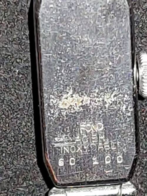 A RARE MULCO FOND ACIER INOXYDABEL 60 100