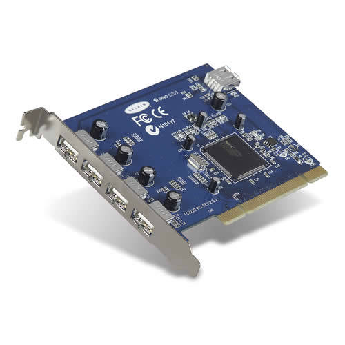 Belkin USB 2.0 5-Port PCI Card (NB BOX OF 4 UNITS)