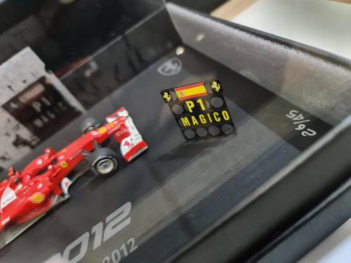 BBR EX40 1:43, Ferrari F2012, 1st MAL 2012, #5 Alonso Limted 45 pcs - Exclusive Series