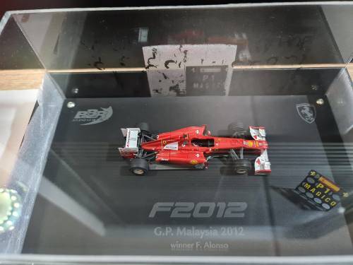 BBR EX40 1:43, Ferrari F2012, 1st MAL 2012, #5 Alonso Limted 45 pcs - Exclusive Series