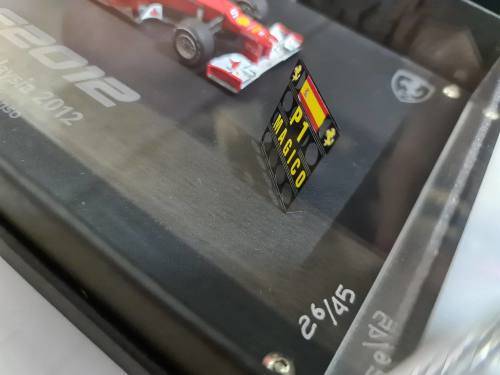 BBR EX40 1:43, Ferrari F2012, 1st MAL 2012, #5 Alonso Limted 45 pcs - Exclusive Series