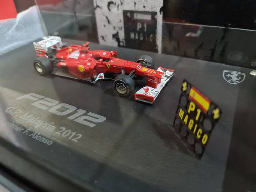 BBR EX40 1:43, Ferrari F2012, 1st MAL 2012, #5 Alonso Limted 45 pcs - Exclusive Series