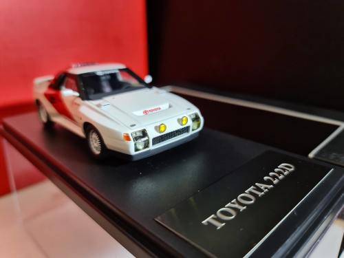 1/43 JAPAN WIT`S TOYOTA MR2 222D WHITE and RED