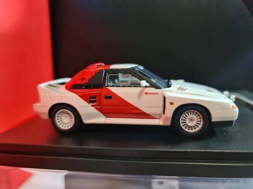1/43 JAPAN WIT`S TOYOTA MR2 222D WHITE and RED