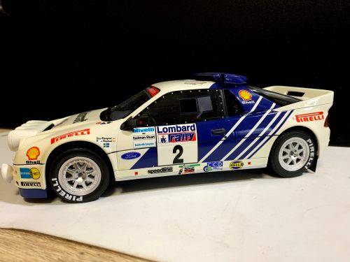 OTTO-MOBILE - FORD ENGLAND - ESCORT RS200 Gr.B N 2 RALLY RAC LOMBARD 1986 T.BLOMQVIST - B.BERGLUND