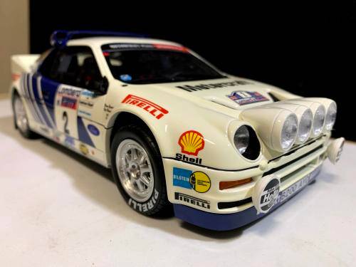 OTTO-MOBILE - FORD ENGLAND - ESCORT RS200 Gr.B N 2 RALLY RAC LOMBARD 1986 T.BLOMQVIST - B.BERGLUND
