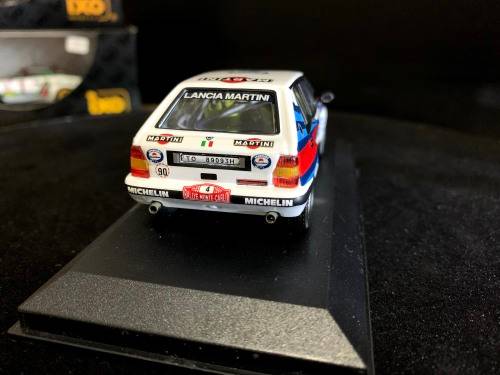 IXO-MODELS - LANCIA - DELTA INTEGRALE MARTINI 8V N 4 WINNER RALLY MONTECARLO 1989 M.BIASION T.SIVIER