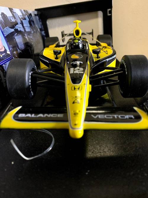 Greenlight Honda IndyCar Series Tomas Scheckter Yellow Luczo Dragon Racing #12