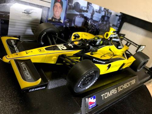 Greenlight Honda IndyCar Series Tomas Scheckter Yellow Luczo Dragon Racing #12