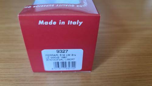 BEST-MODEL - FERRARI - 512 LM 3.5 N 46 LE MANS 1981 XHENCEVAL - LIBERT