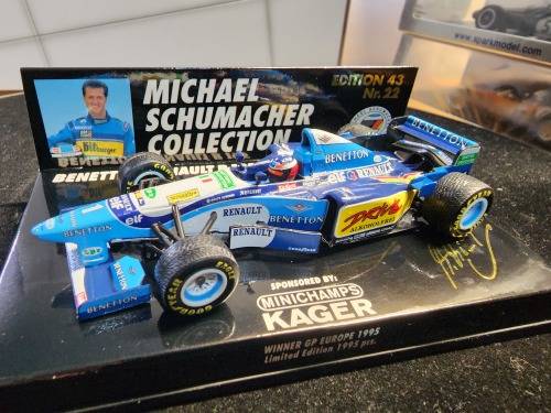 Michael Schumacher Benetton B195 by KAGER
