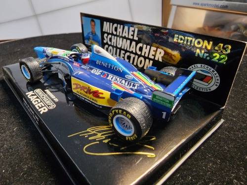 Michael Schumacher Benetton B195 by KAGER