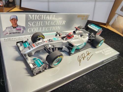 Michael Schumacher Mercedes GP Showcar 2011