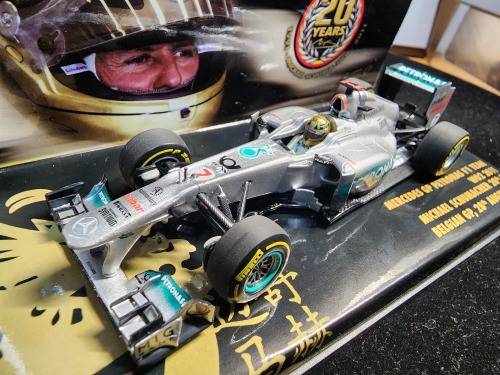 Michael Schumacher Mercedes AMG W02 2011