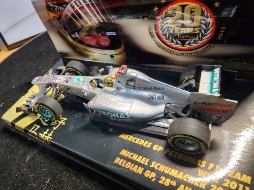Michael Schumacher Mercedes AMG W02 2011