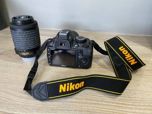 Nikon D3100 Digital SLR Camera Kit with 2 Lenses - Free Shipping