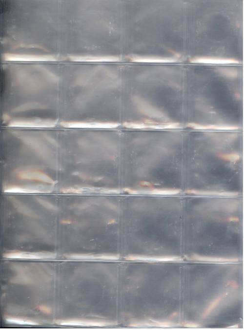 UNIVERSAL COIN PAGES 20 DIVISIONS, SECONDHAND ALMOST LIKE NEW!!!BIDDING PER PAGE!!!