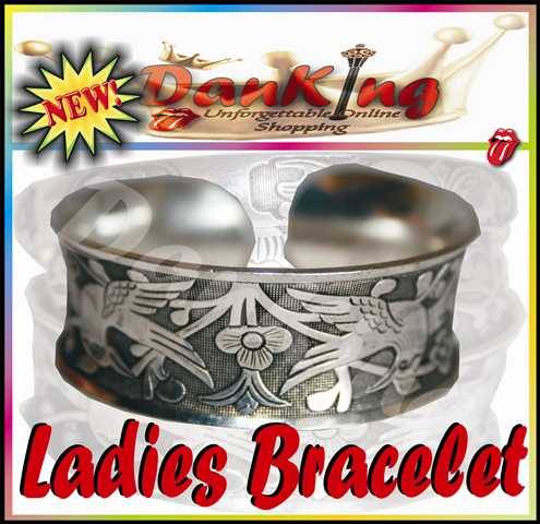 Designer Costume Jewellery - Plated Silver Flower Bracelet - #3