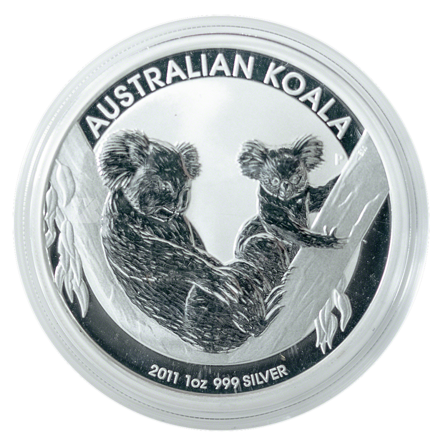 2011 1 Oz Australian Koala Silver Coin