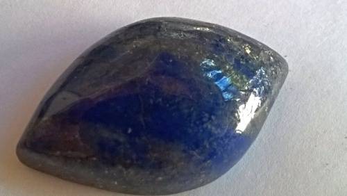 Lapis cab marquise cut  40 ct 8 grams 27 mm x 20 mm x 8 mm