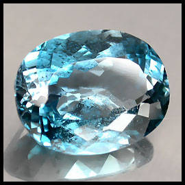 Certified Delicate Small Sky Blue 0.91 ct Topaz AA Grade