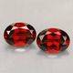 Garnet Top AA Grade Pair of Ovals 1.71 ct 6mmx4mm