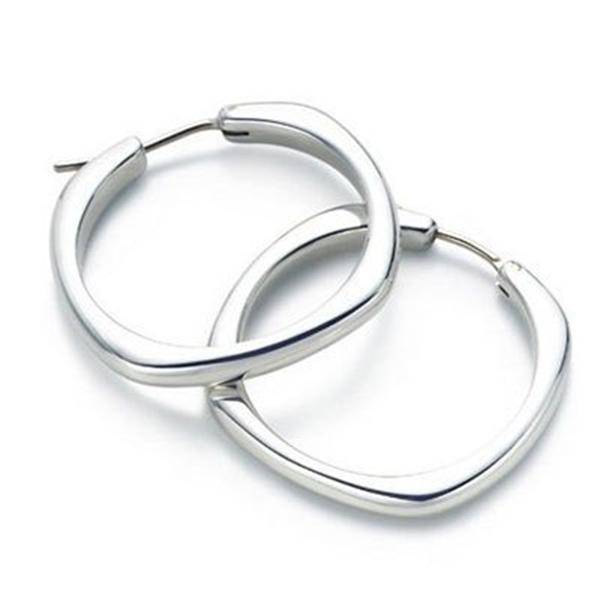 HOOPS BEAUTIFUL! 925 Silver Earring BEST SELLER!