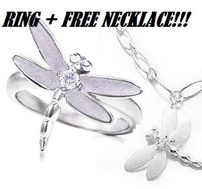 FREE RING!!! STERLING SILVER 925 STAMPED - NECKLACE + FREE RING!!!.... NEVER BEFORE!